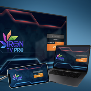 iron tv pro – abonnement iptv 12 mois – 1 appareil